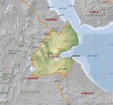 Visualiser la Corne de l'Afrique